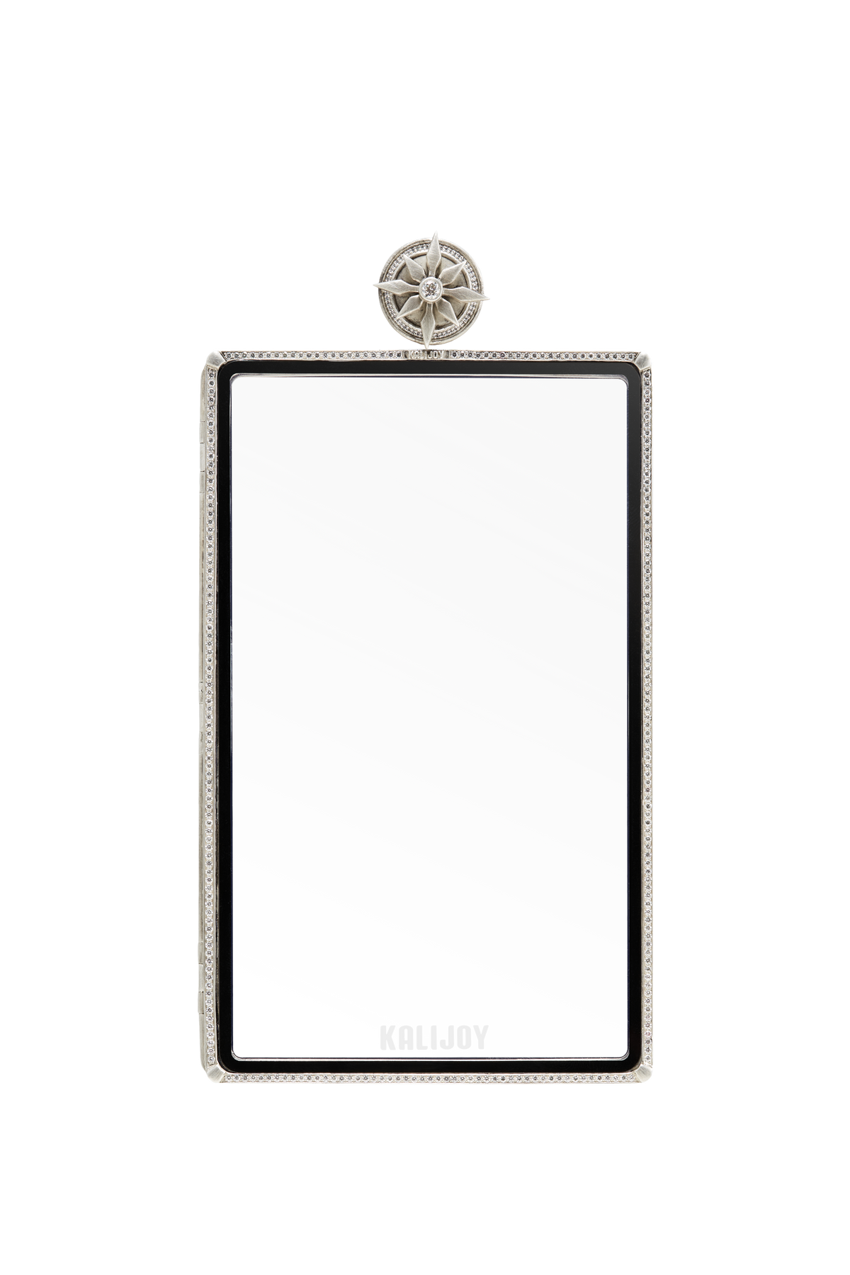 KALIJOY PSA Case "Collector's Heart" Silver Rhinestone Card Display Brick